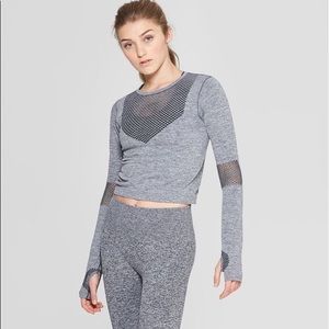 Joy Lab Seamless Crop Activewear Top